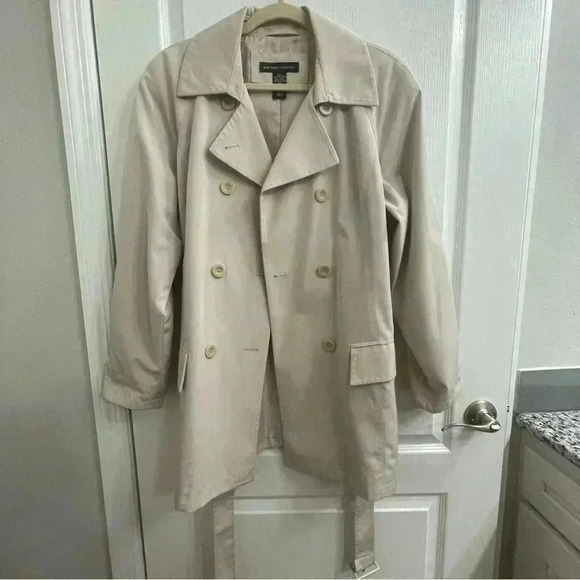 New York & Company Jackets & Blazers - Belted Lightweight Trench Coat